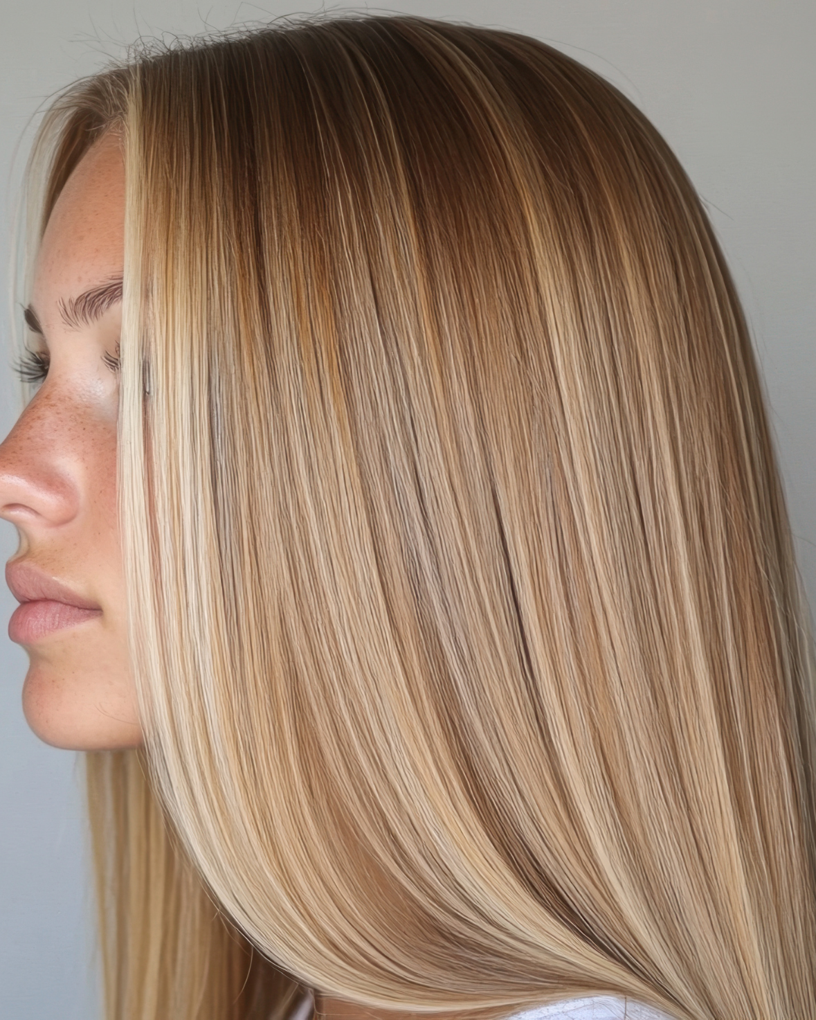 Face-framing highlights with Olaplex in Torrevieja